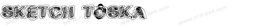 Sketch Toska字体转换